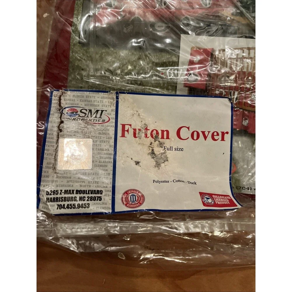 University Of Georgia Bulldogs Futon Cover Full Size Fits 6